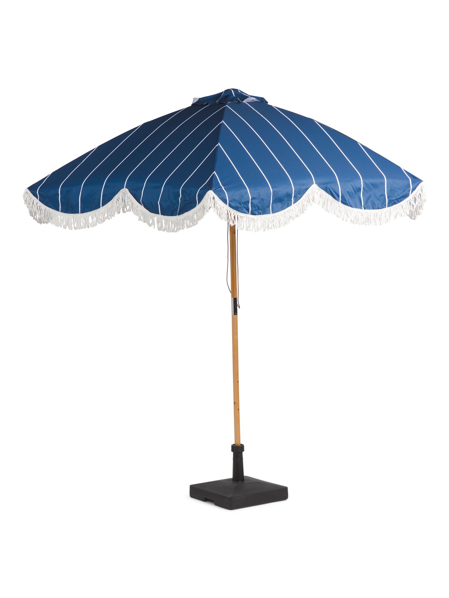 Striped Patio Umbrella With Fringe | Pillows & Decor | Marshalls | Marshalls