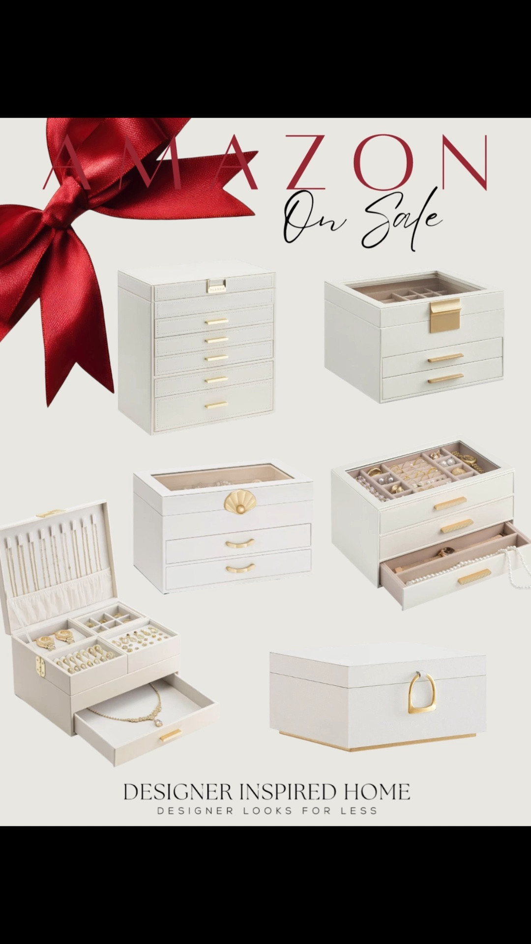 Amazon jewelry boxes on sale! Perfect gifts!

#LTKKids #LTKSaleAlert #LTKGiftGuide