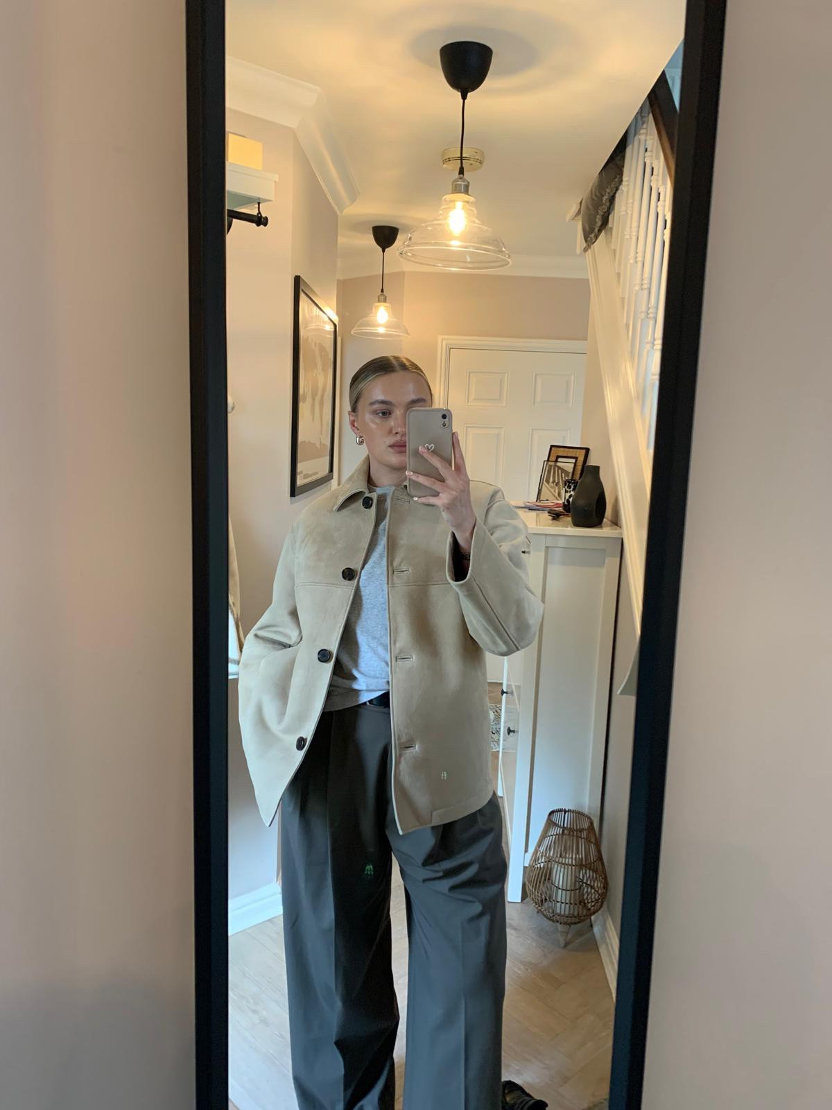 Work OOTD / mid size work ootd / suede jacket / cos suede jacket 

#LTKuk #LTKspring #LTKmidsize