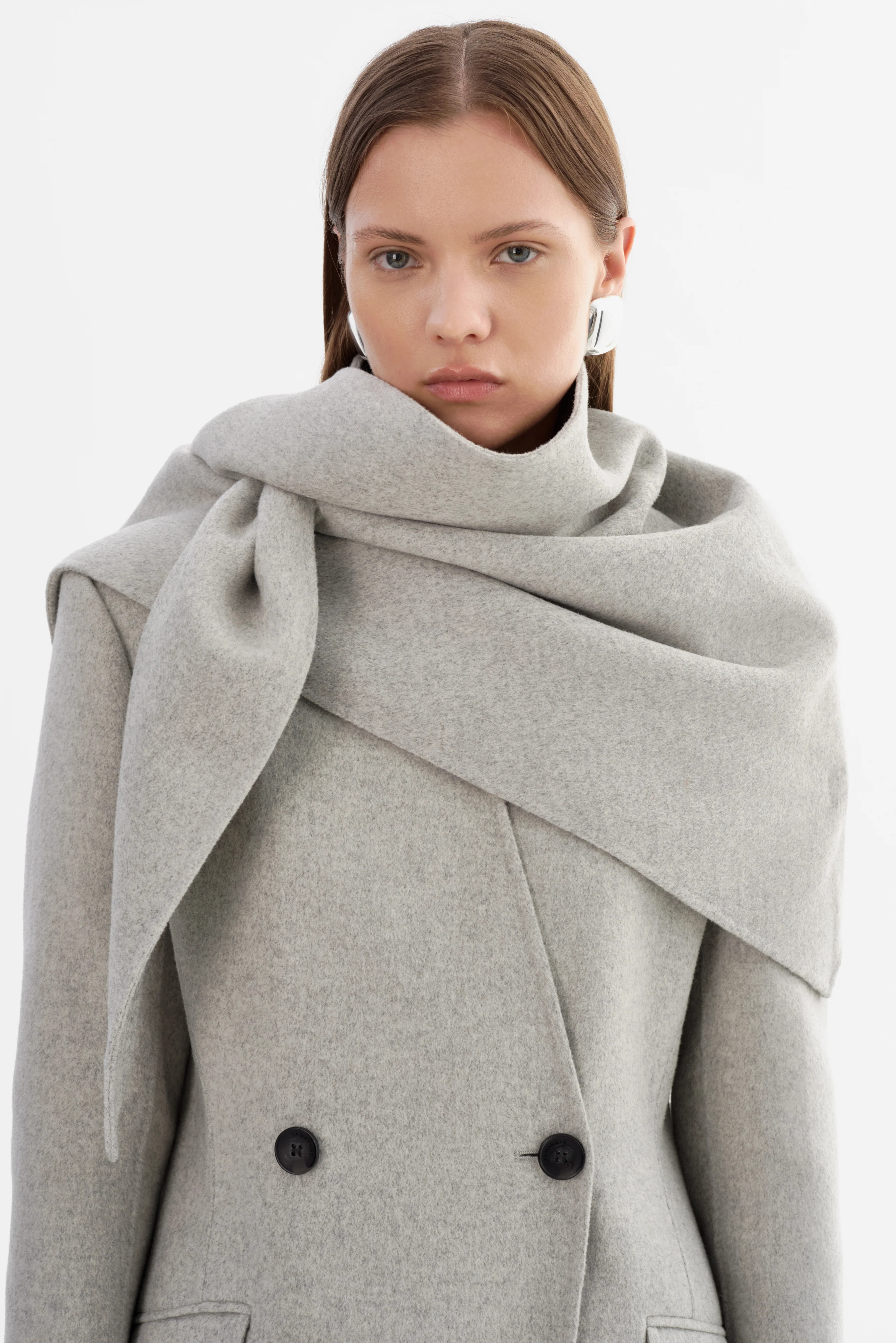 EMMA | Double Face Wool Scarf | LAMARQUE