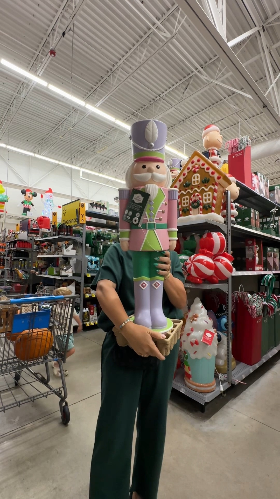 PASTEL NUTCRACKER BLOW MOLD | OUTDOOR CHRISTMAS DECORATIONS #christmasdecor #blowmold #pastelnutcracker #outdoorchristmasdecor #walmartfinds 

#LTKHome #LTKFamily