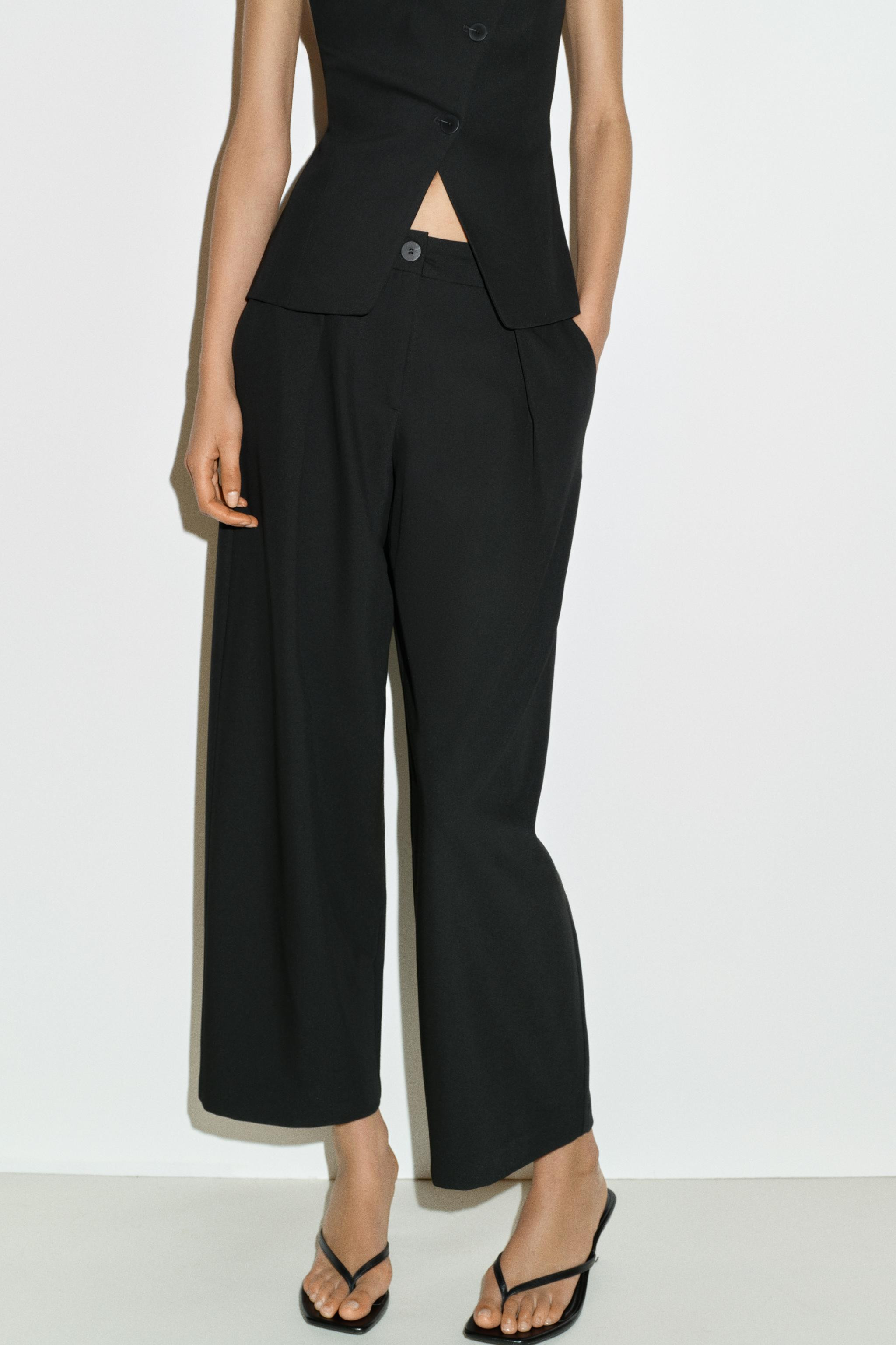 CARROT FIT TROUSERS WITH DARTS | Zara UK