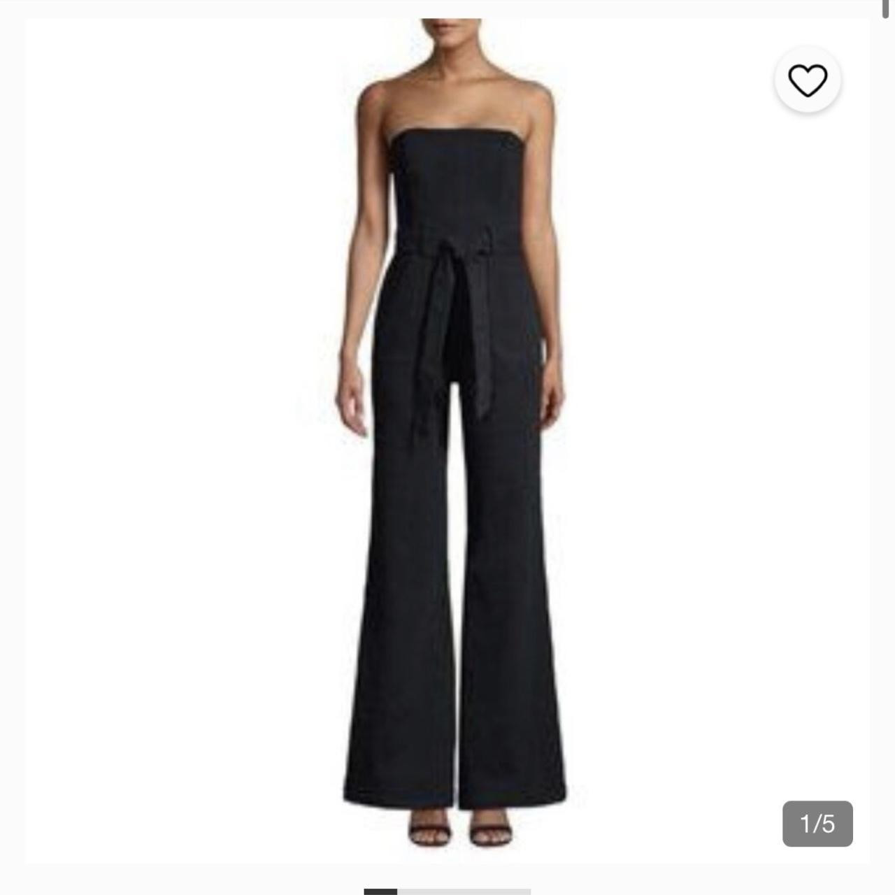 alice + olivia Women's Jumpsuit - Black | Depop US