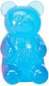 Schylling NeeDoh Gummy Bear - Sensory Fidget Toy with Jelly-Like Filling - 3.5" Tall - Blue (Pack... | Amazon (US)