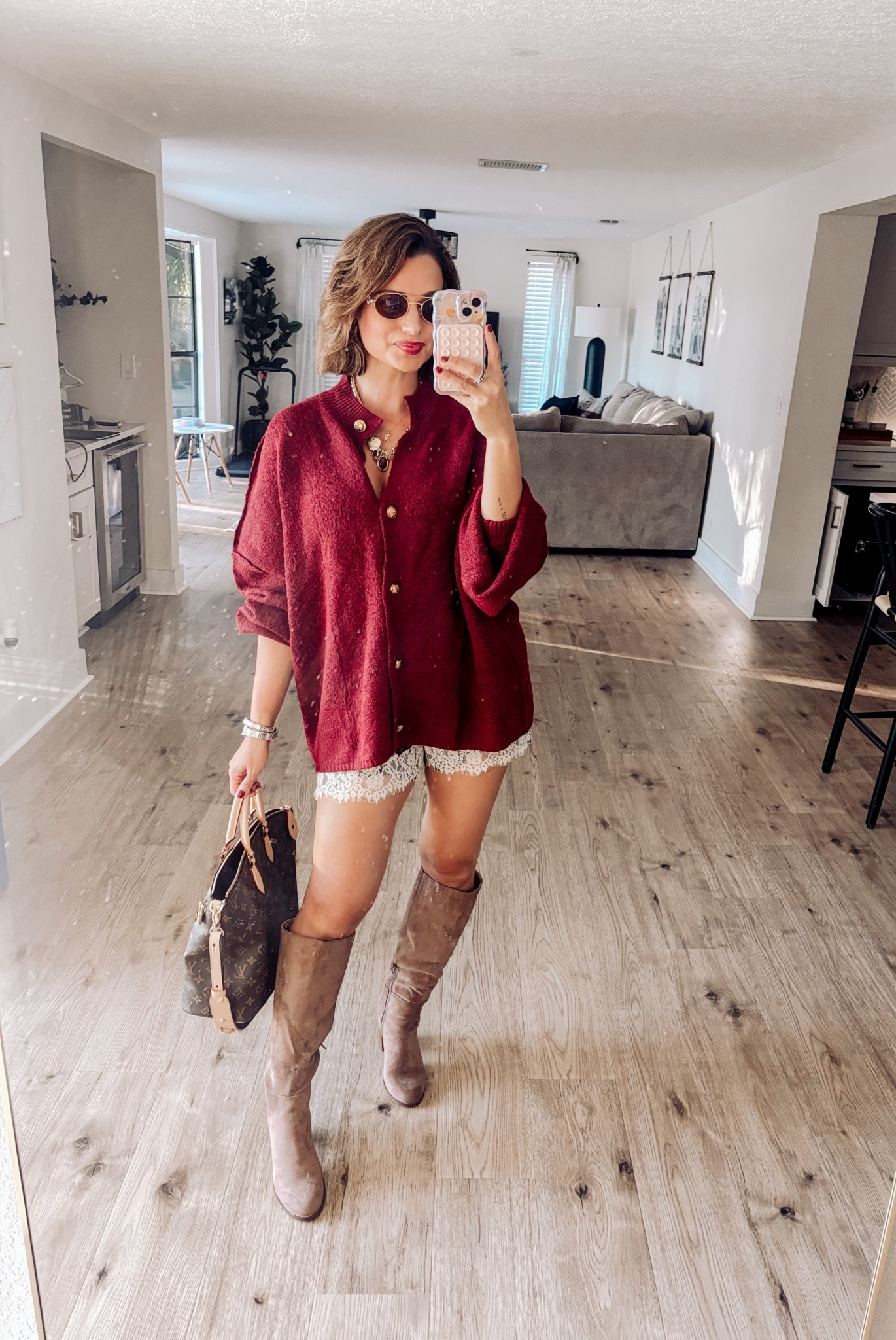 Head toe Amazon! Trying the viral lace shorts and I am here for it!!


Elevated casual Thanksgiving outfit
Date-night outfit 
Lace shorts outfit 
Fall sweater
Fall cardigan 
Fall outfits 
Friend’s giving 
Fall boots


#LTKFindsUnder100 #LTKStyleTip #LTKSeasonal