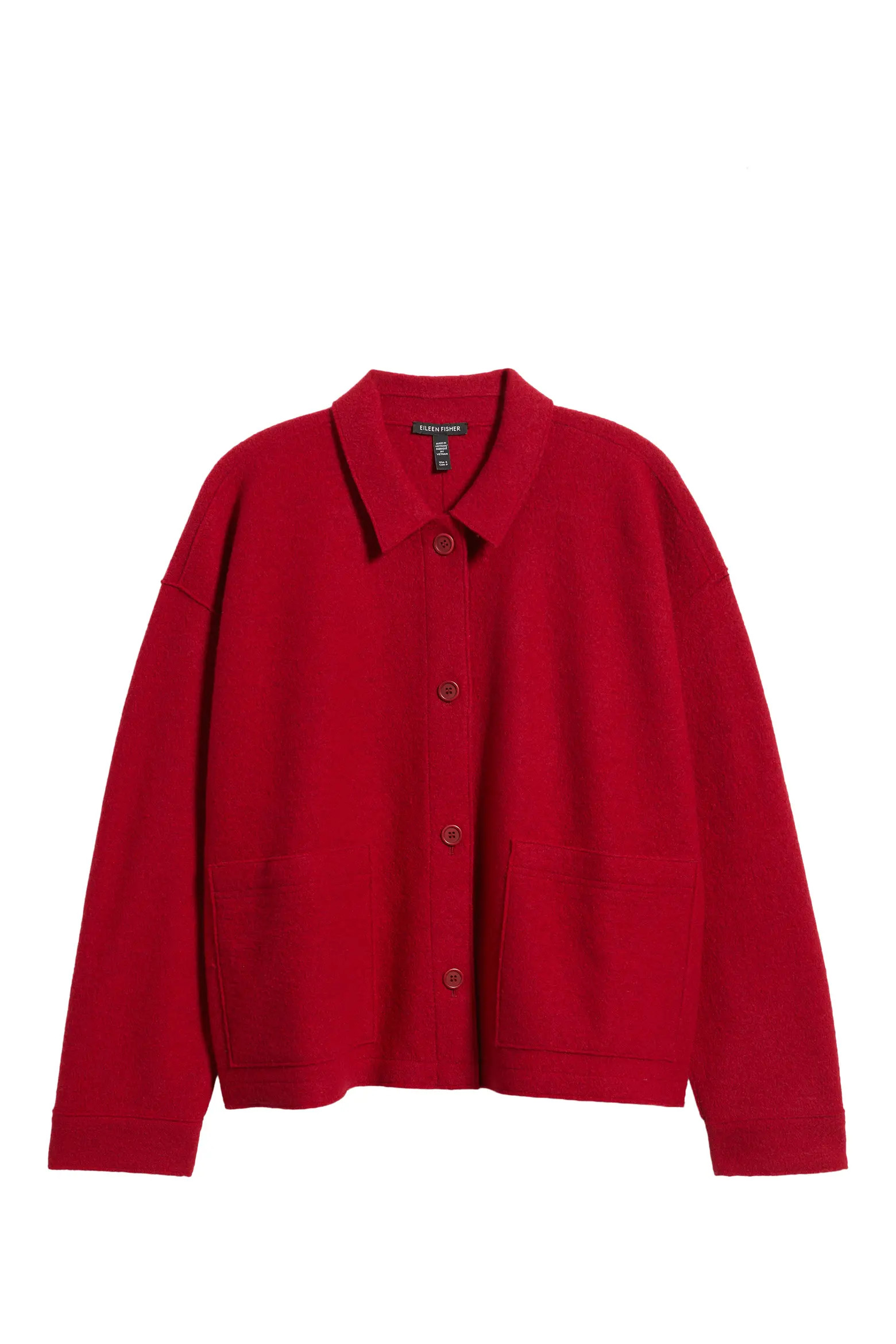 Classic Collar Wool Jacket (Women) | Nordstrom | Nordstrom