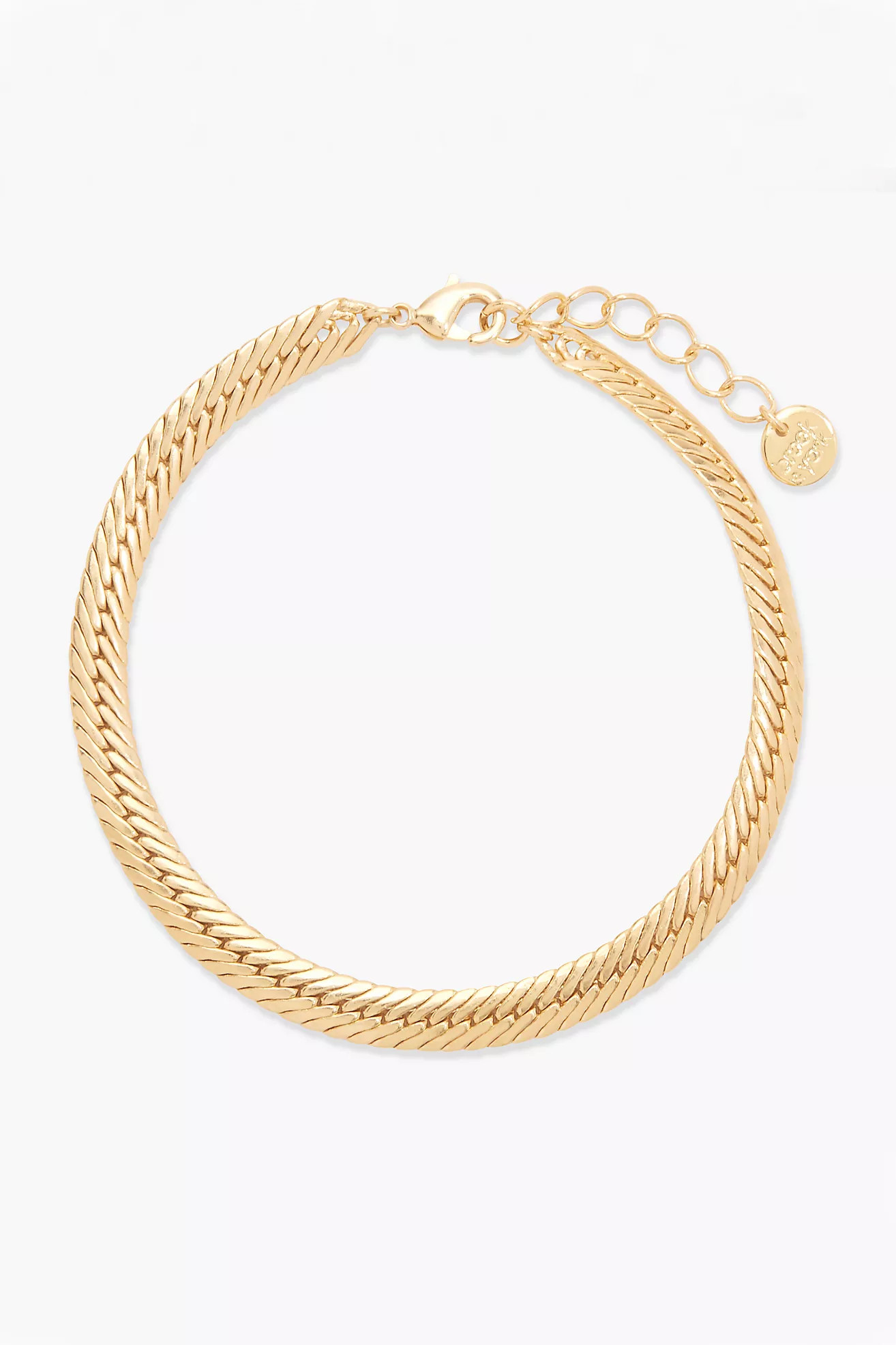 Brook & York Compressed Curb Chain Bracelet | Anthropologie (US)
