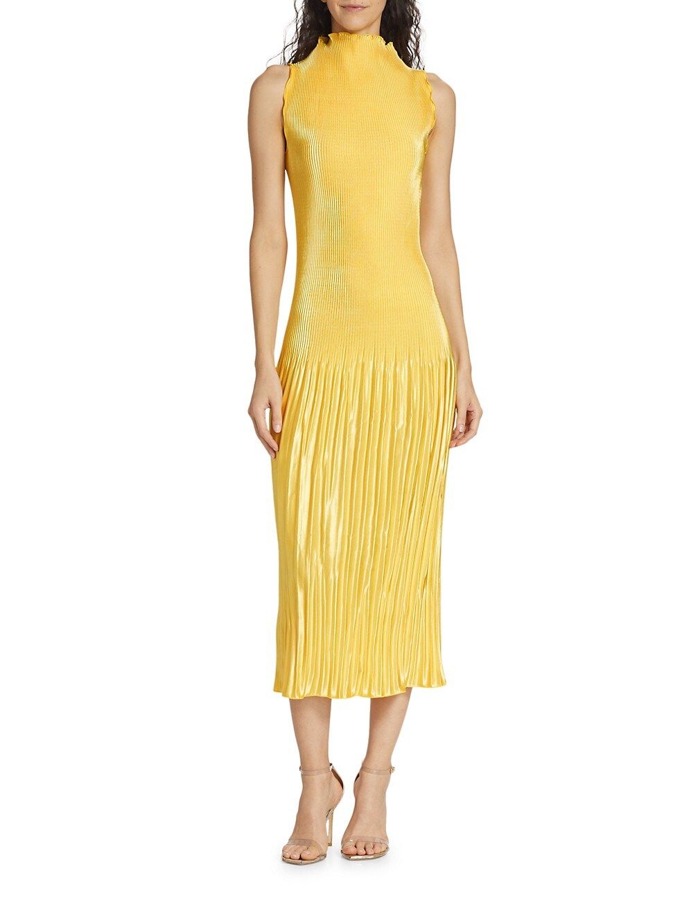 Soiree Sleeveless Pleated Gown | Saks Fifth Avenue