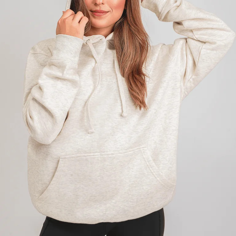 Aon Apparel Hoodies for Women Oatmeal Heather Medium | Walmart (US)