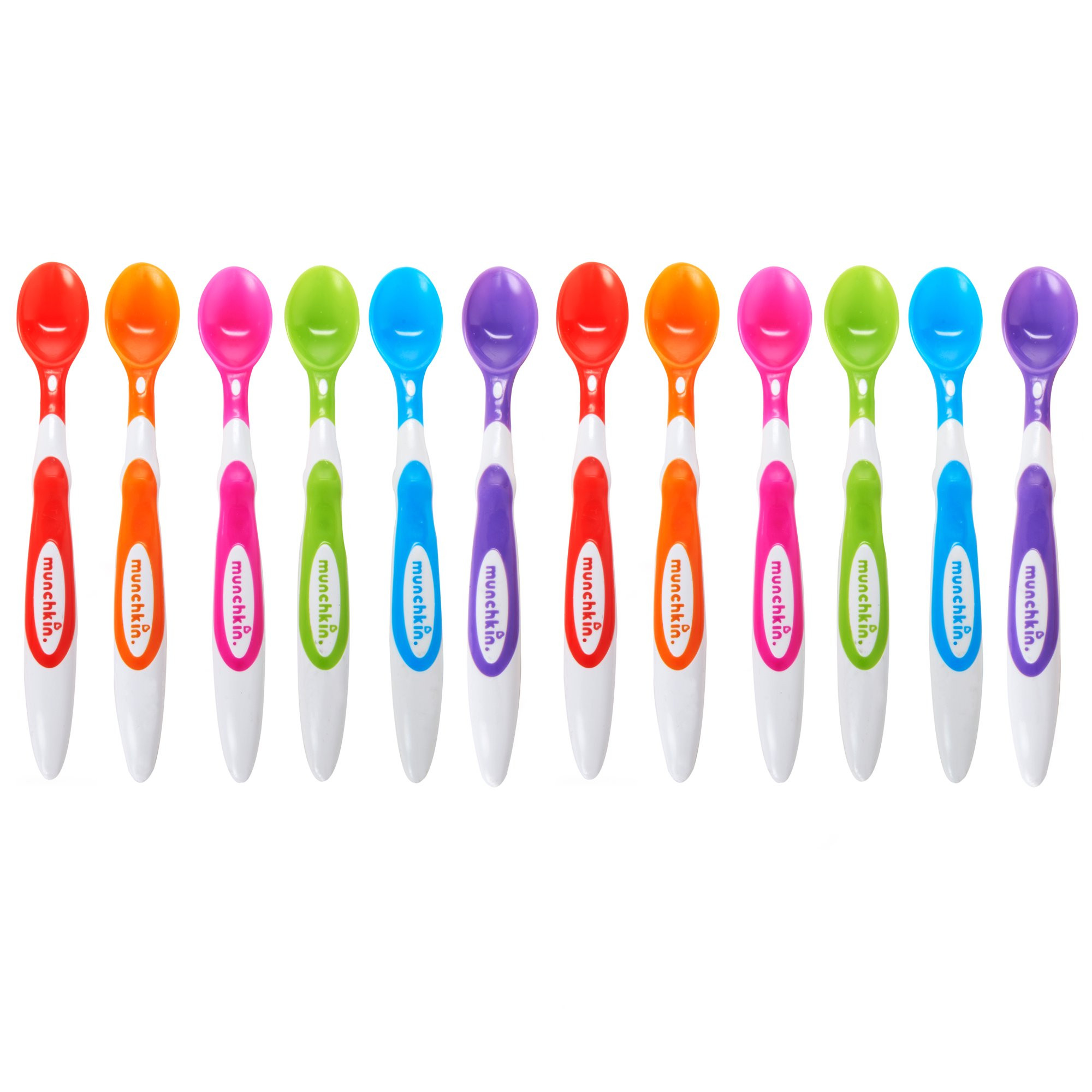 Munchkin Soft-Tip Infant Spoons, 12 Pack | Walmart (US)