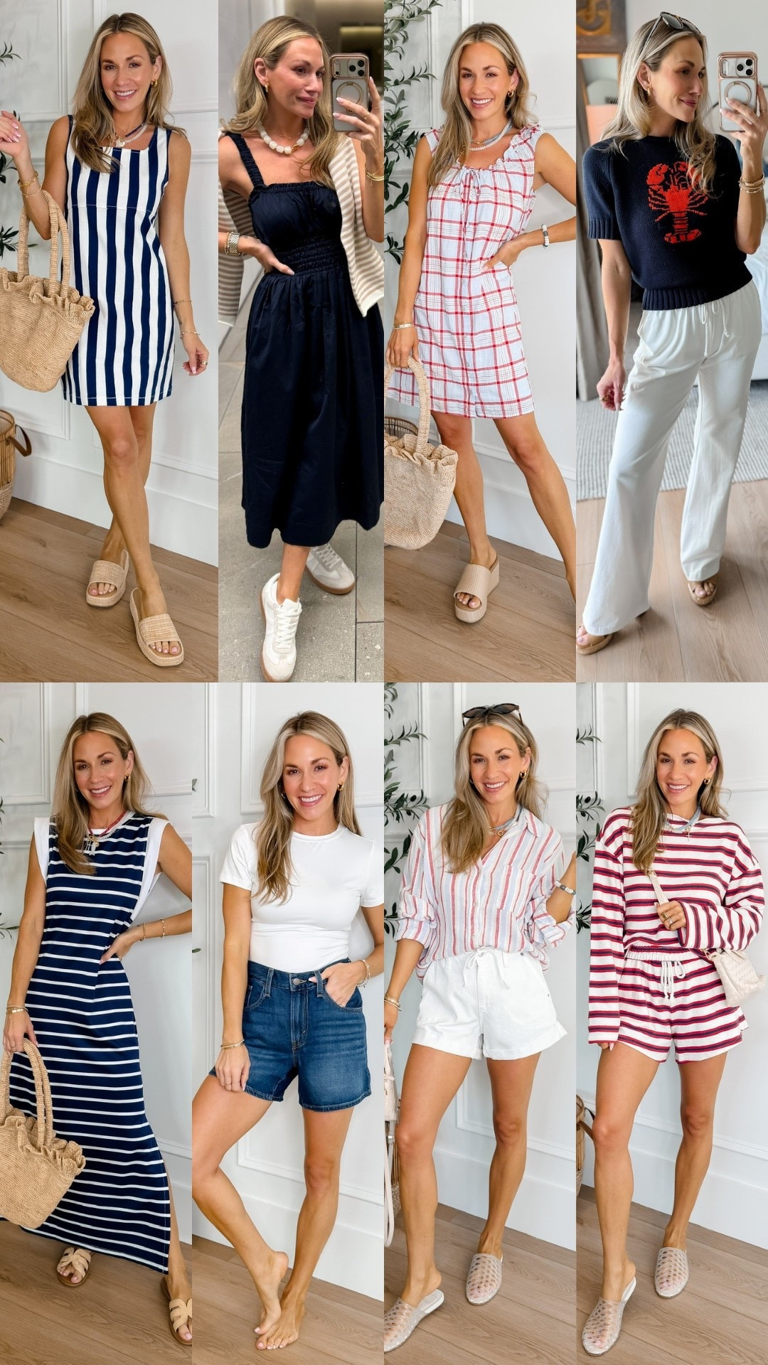 July 4th dressy and casual outfit ideas!

#LTKootd #LTKSeasonal