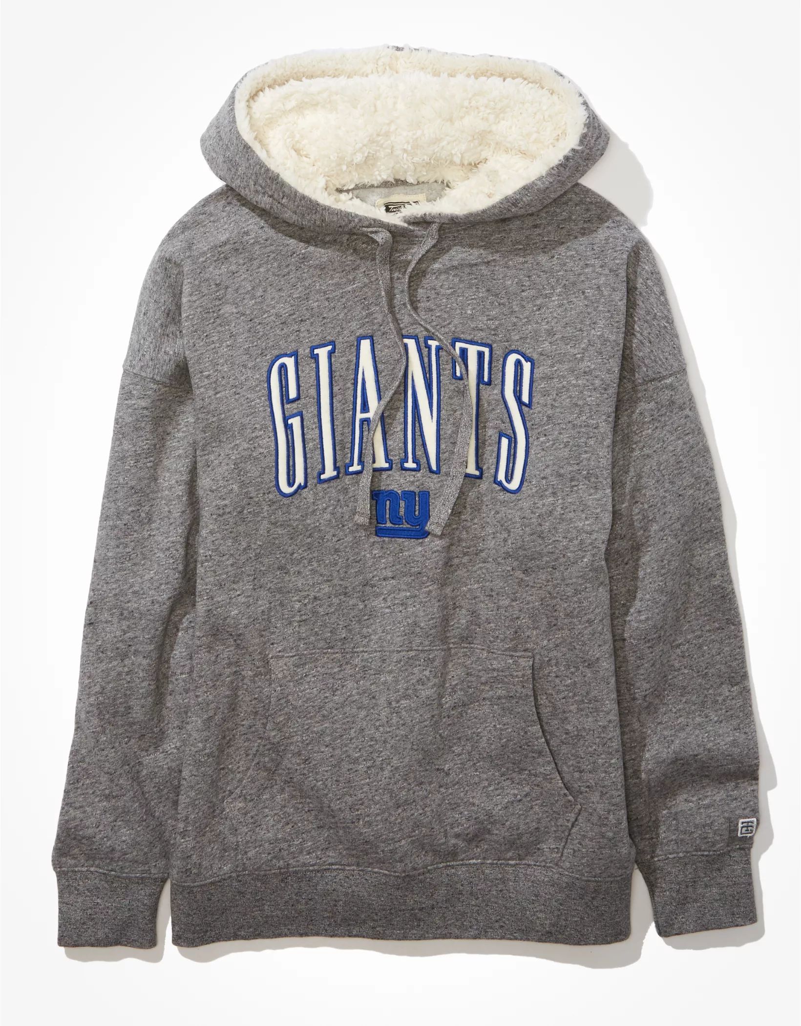 Tailgate Women's New York Giants Sherpa-Lined Hoodie | American Eagle Outfitters (US & CA)