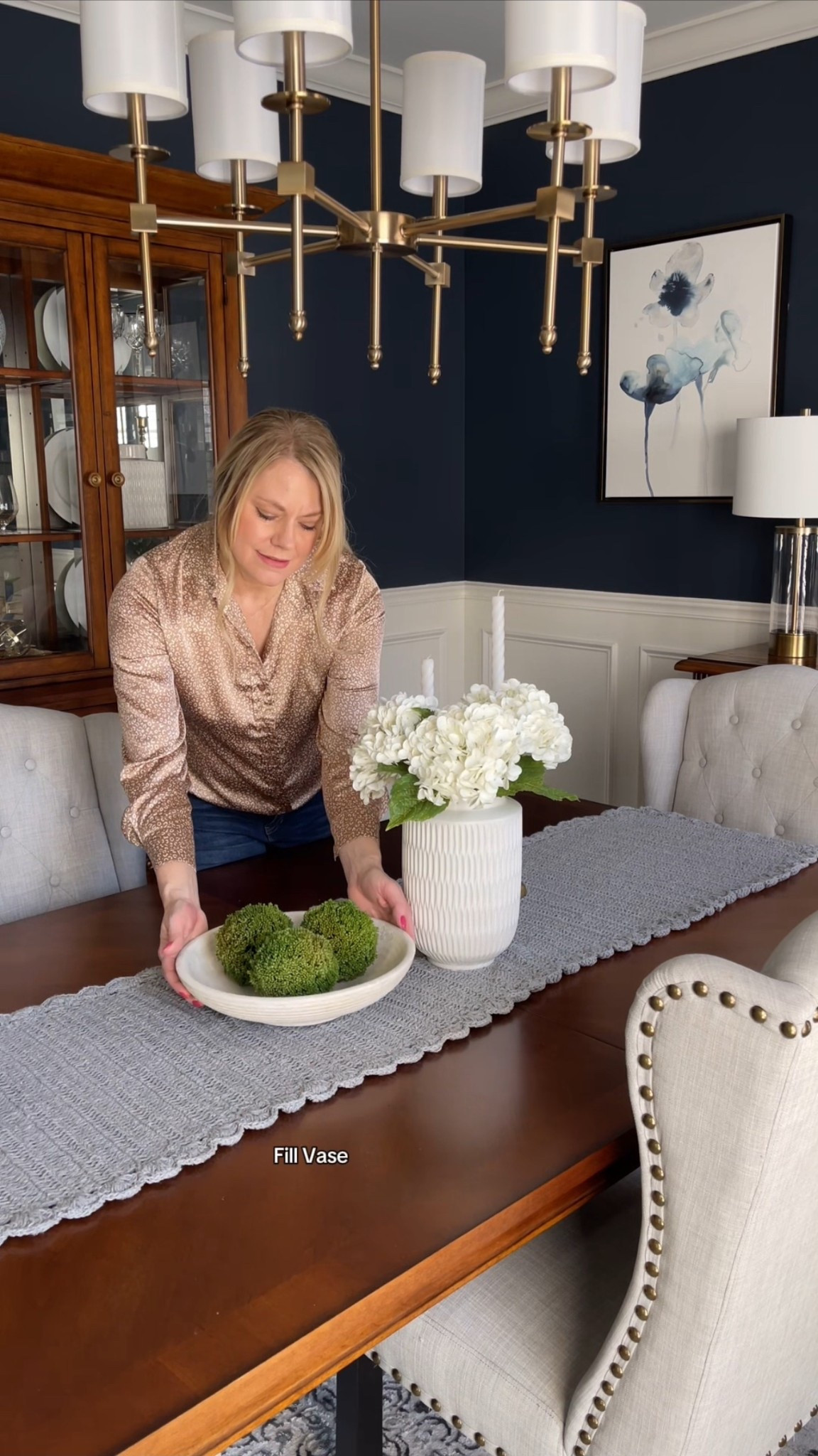 Here’s a simple everyday spring and summer tablescape idea. This grouping always works because it mixes textures, shapes and heights! 🌿

#LTKSeasonal