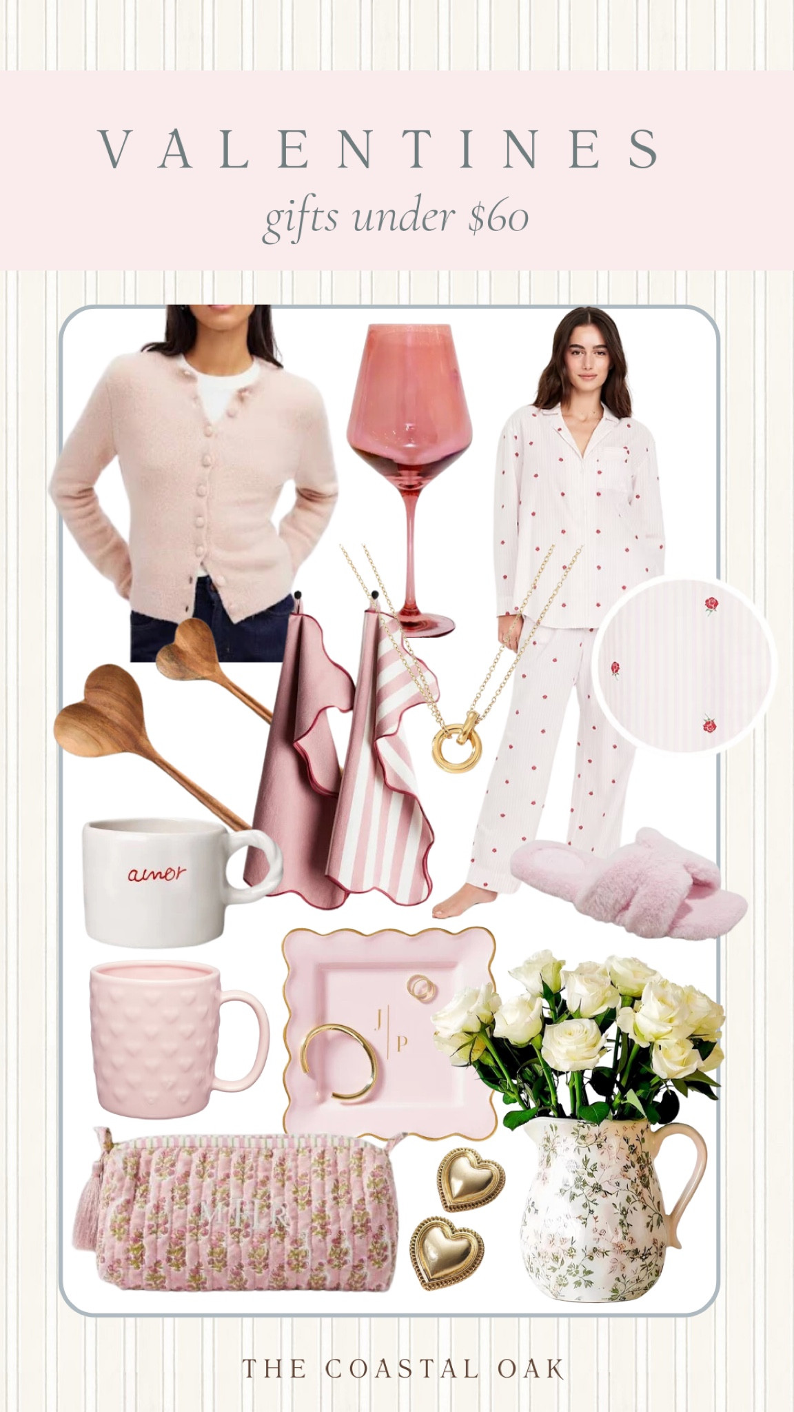 Valentines Day gifts under $60! All arrives before 2/14! Valentines, Galentines, pink gifts 

#LTKSeasonal #LTKSaleAlert #LTKFindsUnder50