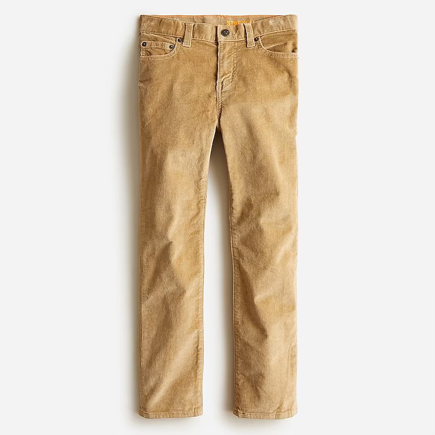 Boys' cord in stretch fit | J.Crew US