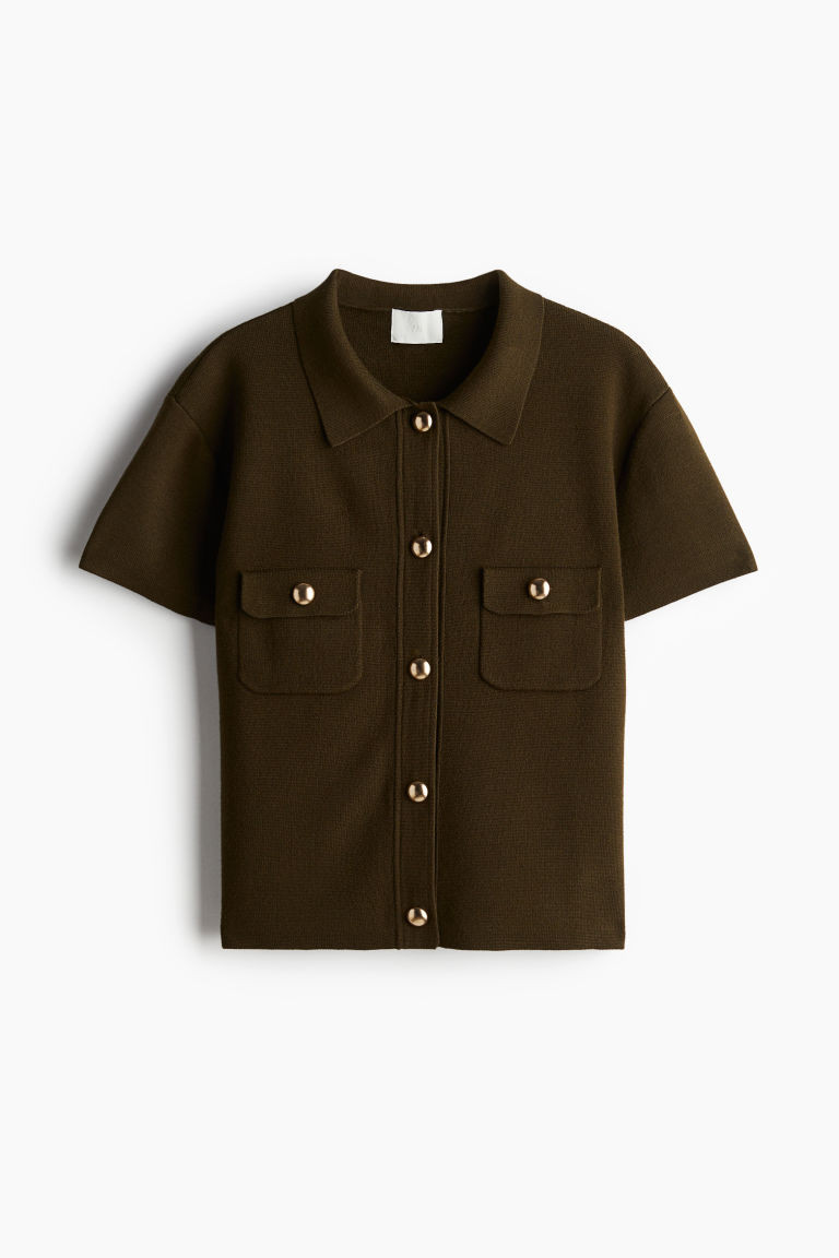 Short-Sleeved Cardigan | H&M (US + CA)