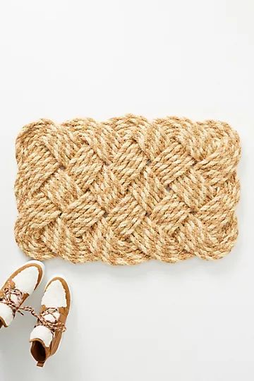 Braided Doormat | Anthropologie (US)