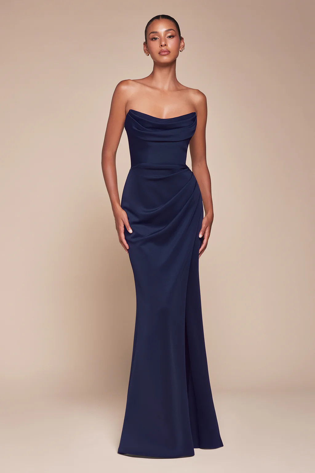 Johanna Gown - Strapless Fitted Gown | Lady Black Tie