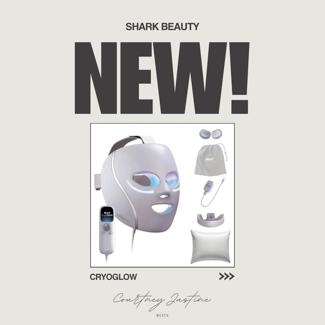 Shark Beauty // CryoGlow Under-Eye Cooling + LED Anti-Aging & Skin Clearing Face Mask // Red Light Therapy // Gifts For Her // Gifts For Him

#LTKBeauty #LTKHoliday #LTKGiftGuide