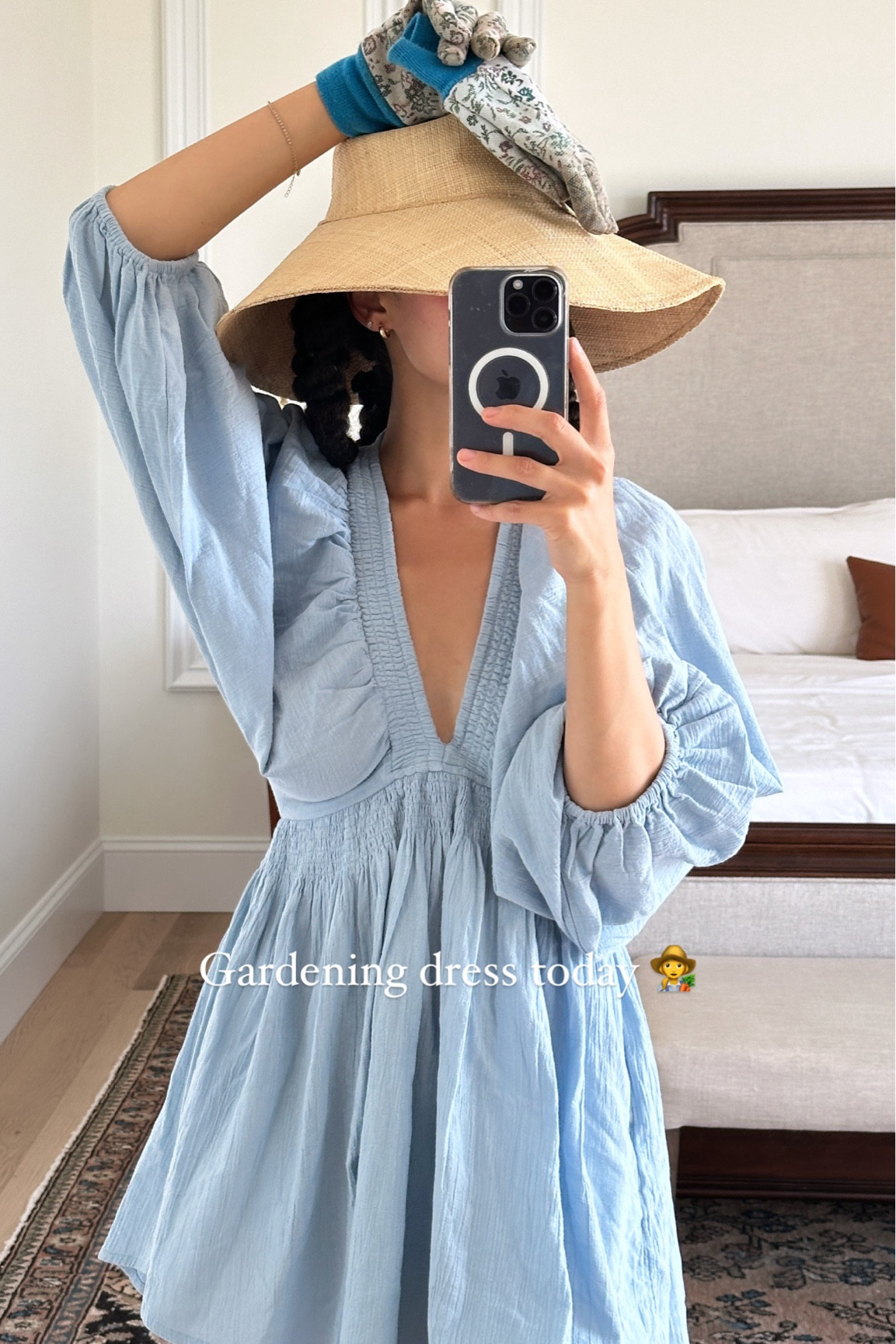 Cute mini dress 🩵 

#LTKSeasonal #LTKStyleTip #LTKFindsUnder100