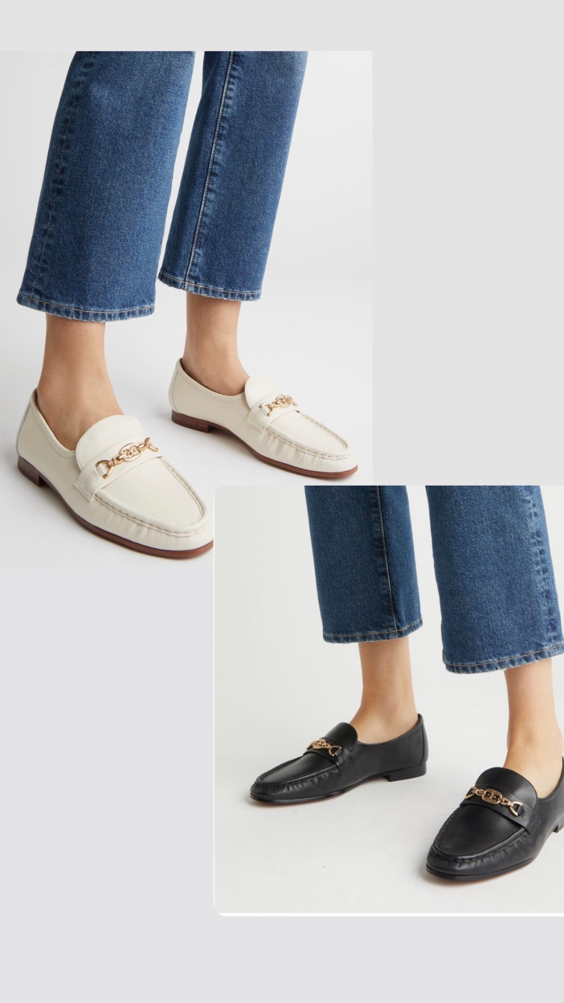 Lucca Loafer in cream and black - marked down 66% to under $50!

#LTKFindsUnder50 #LTKSaleAlert