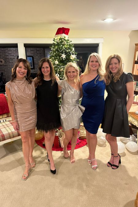 New Year’s Eve style!! Love these pretty dresses!!

Line and Dot, j Crew, feather dress, Lulus blue velvet dress, Rachel Parcell faux leather dress, guest at a wedding dress 

#LTKHoliday #LTKstyletip #LTKunder50