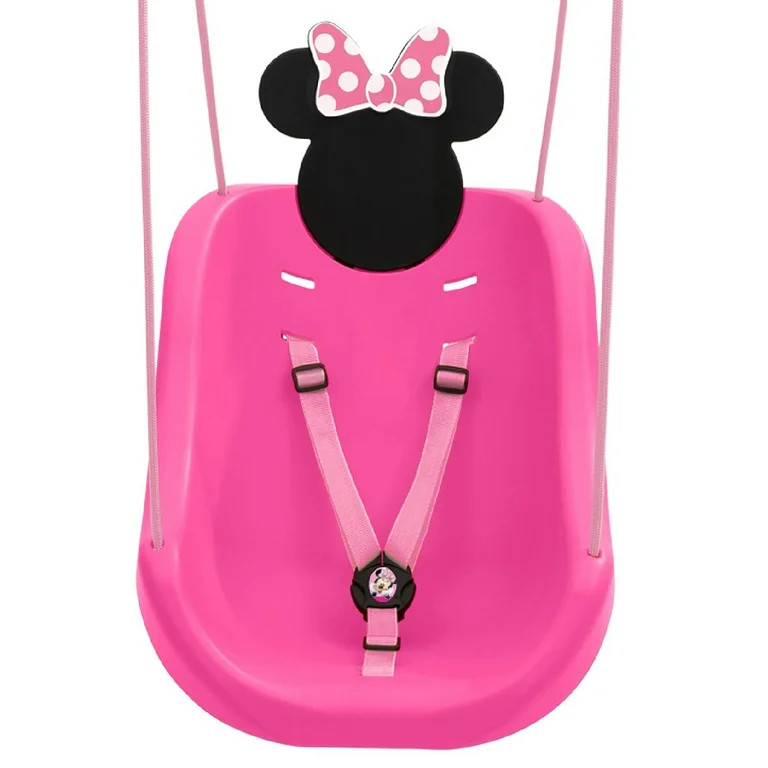 Disney Minnie Mouse 2-in-1 Outdoor Bucket Swing by Delta Children | Walmart (US)