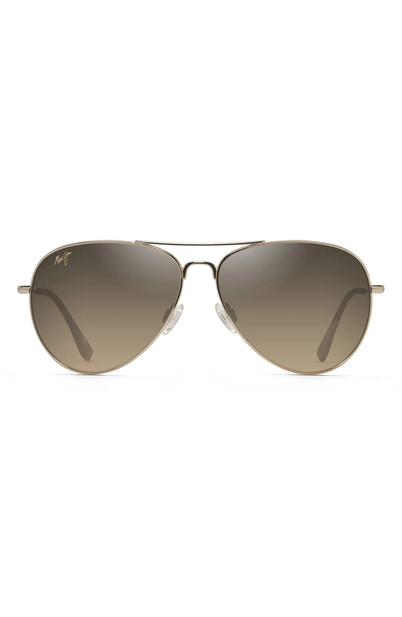 Mavericks 61mm Polarized Oversize Aviator Sunglasses | Nordstrom