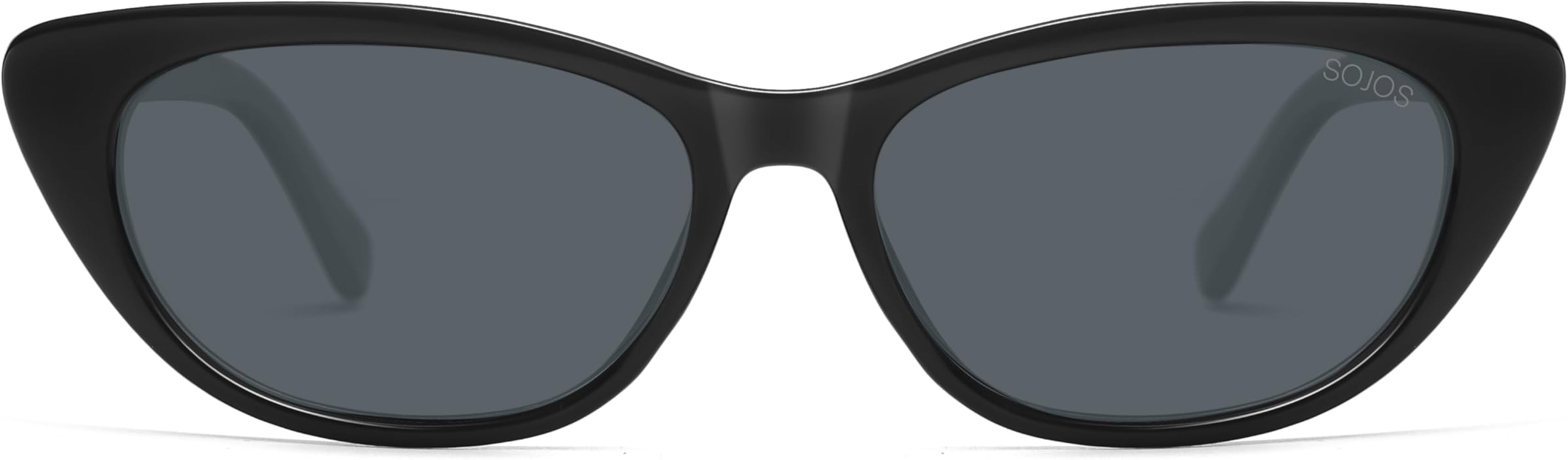 SOJOS Retro Polarized Cat Eye Sunglasses for Women Narrow Vintage Shades Trendy Sunnies SJ2396 | Amazon (US)