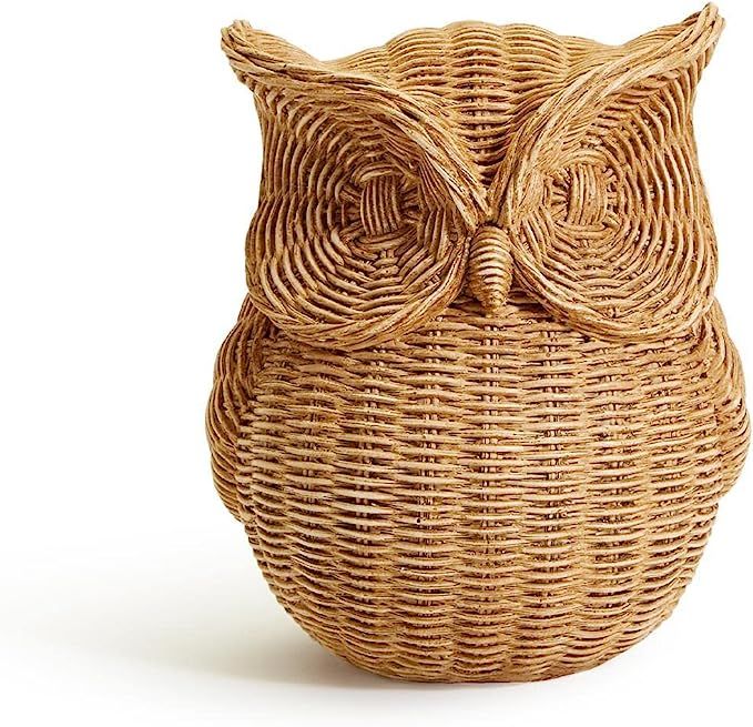 Two's Company Basketweave Pattern Owl | Amazon (US)