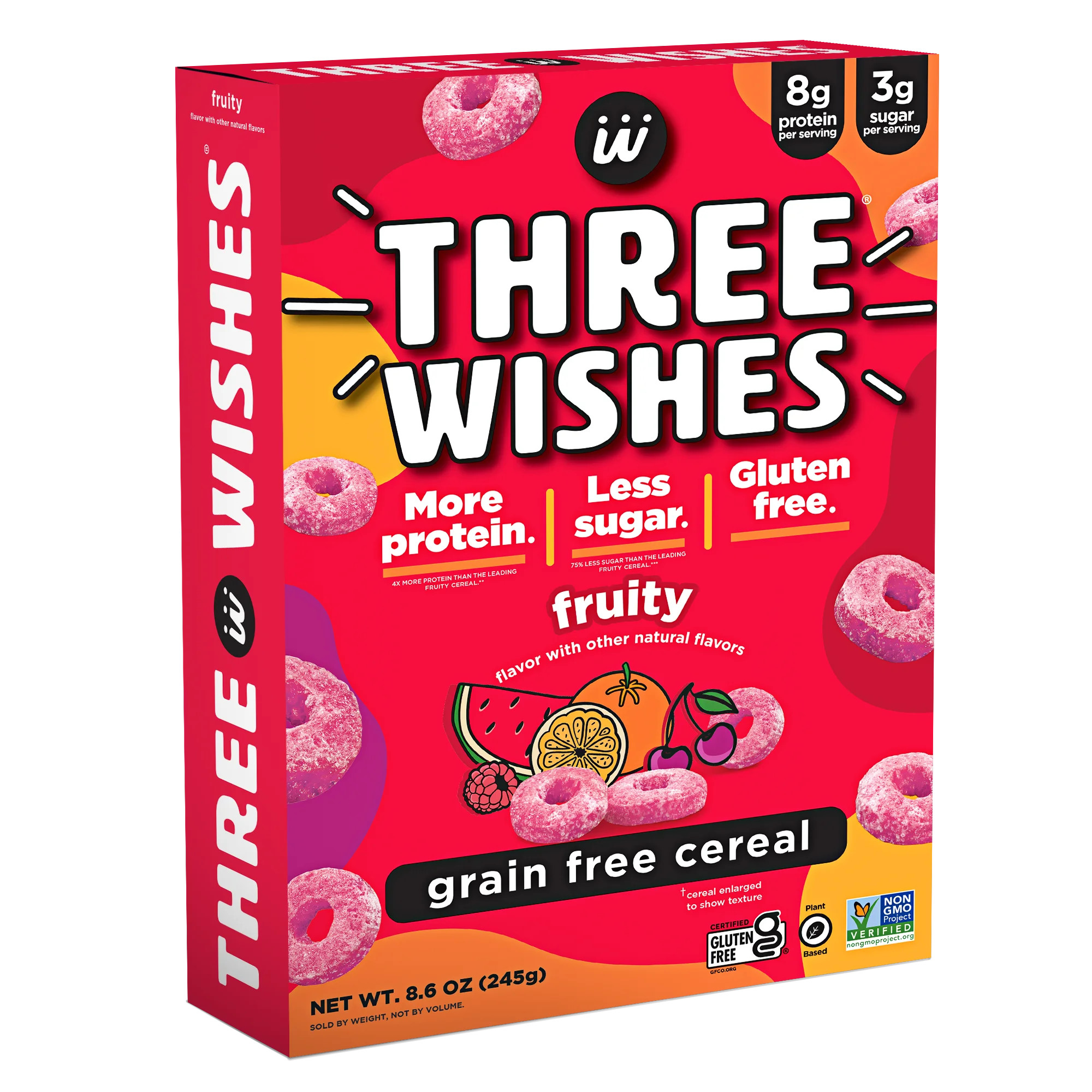 Three Wishes Grain Free Cereal, Fruity, Gluten-Free | Walmart (US)