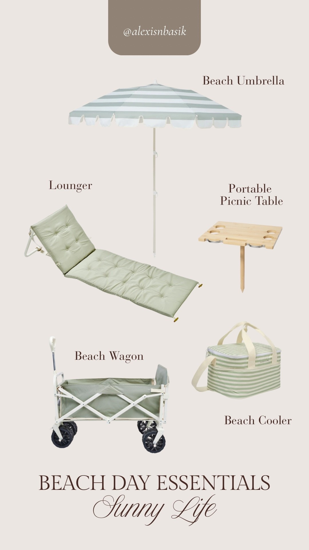 Cutie beach things from Sunny Life that are on my wish list this spring and summer!

#LTKSwim #LTKSpringSale #LTKTravel