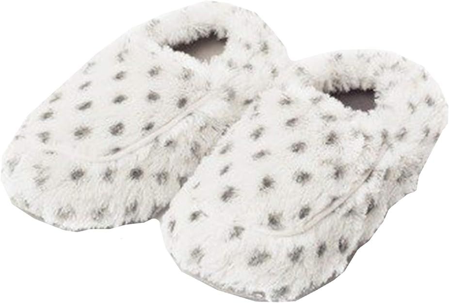 Intelex Fully Microwavable Luxury Cozy Slippers Snowy | Amazon (US)