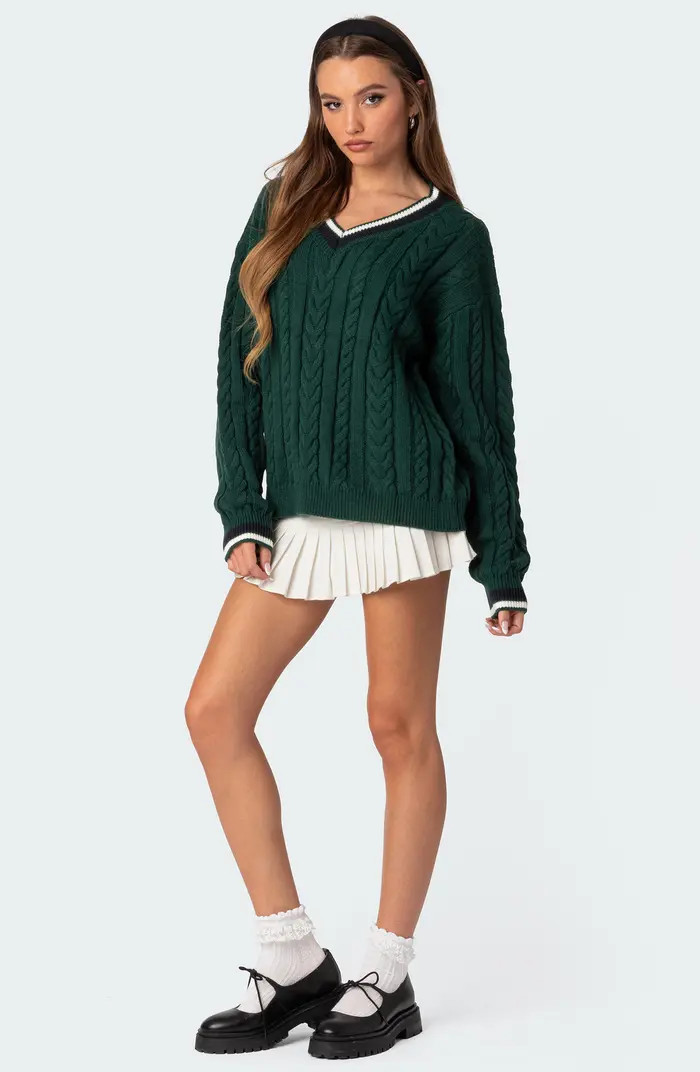 Donna Denim Pleated Miniskort | Nordstrom