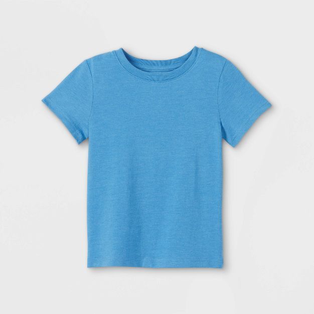 Toddler Boys' Solid Jersey Knit Short Sleeve T-Shirt - Cat & Jack™ | Target