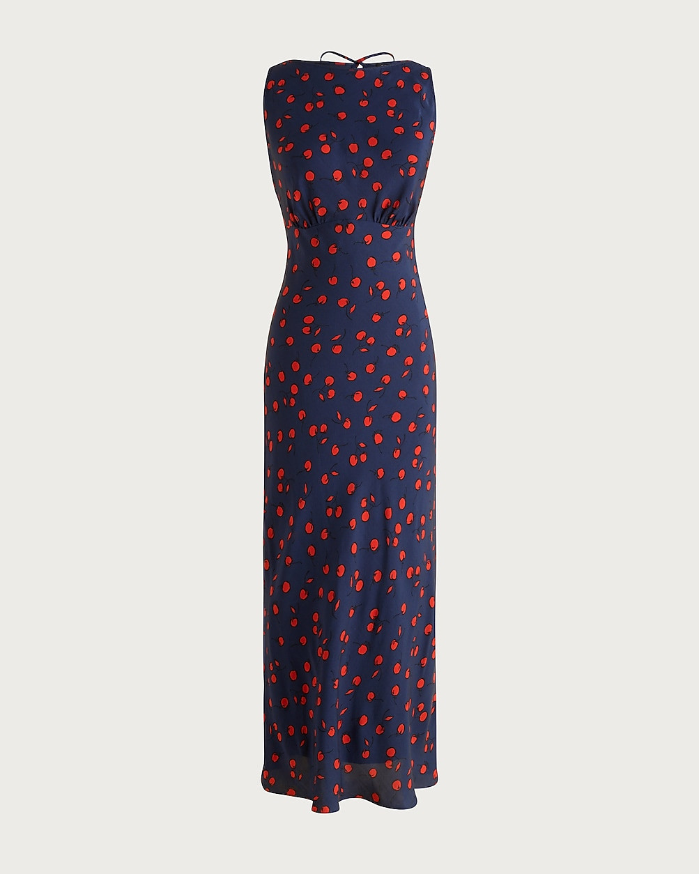 Bias-cut slip dress in cherry print | J. Crew US