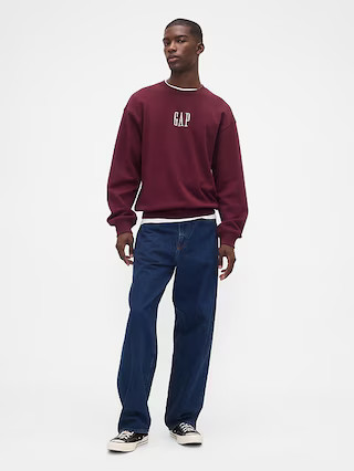 Heavyweight Oversized Logo Sweatshirt | Gap (US)
