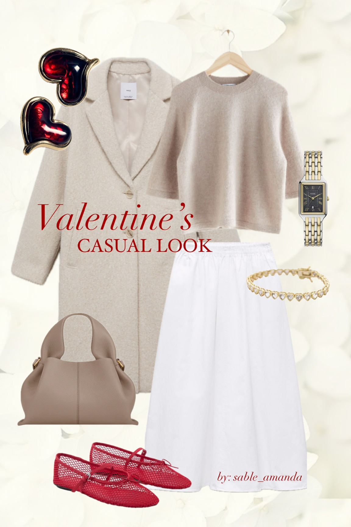 If you’ve got a date with your 7 year trusted valentine this year that’s going to be a bit more casual of an evening, you’re outfit might be looking a bit more relaxed like mine this year. Love these Valentine pieces because they’re all great staples that can easily be worked into at least 5 other outfits making them great purchases while only using a small pop of red to bring the romance. 

#LTKPetite #LTKStyleTip #LTKSeasonal