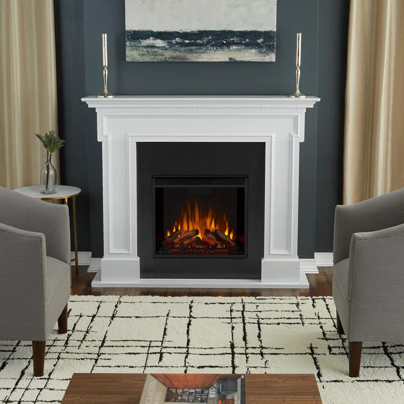 Thayer 54" Electric Fireplace by Real Flame | Wayfair North America