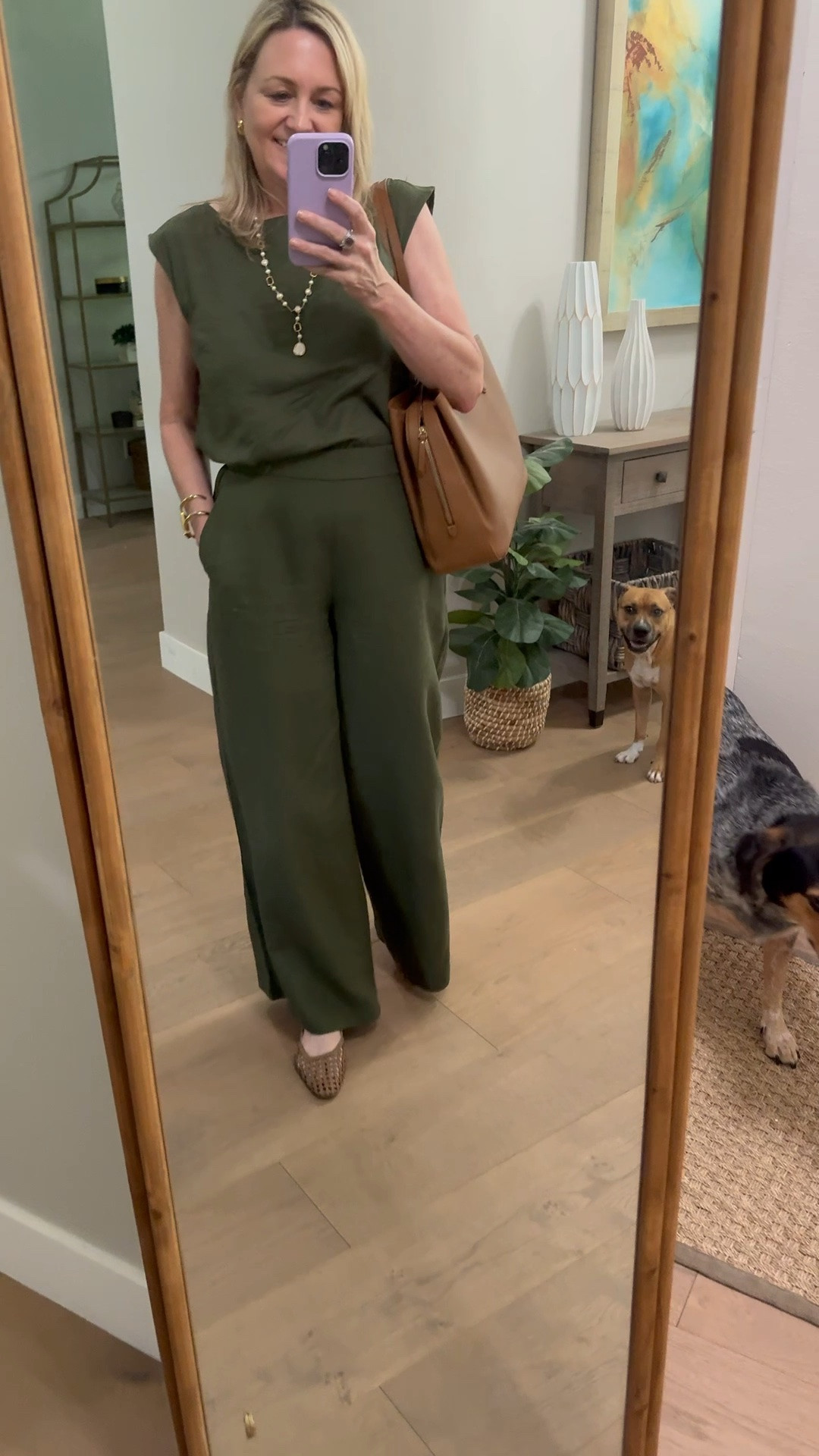 What I wore to work today for a business casual outfit with a great laptop totebag:

#LTKWorkwear #LTKdayinmylife #LTKSeasonal