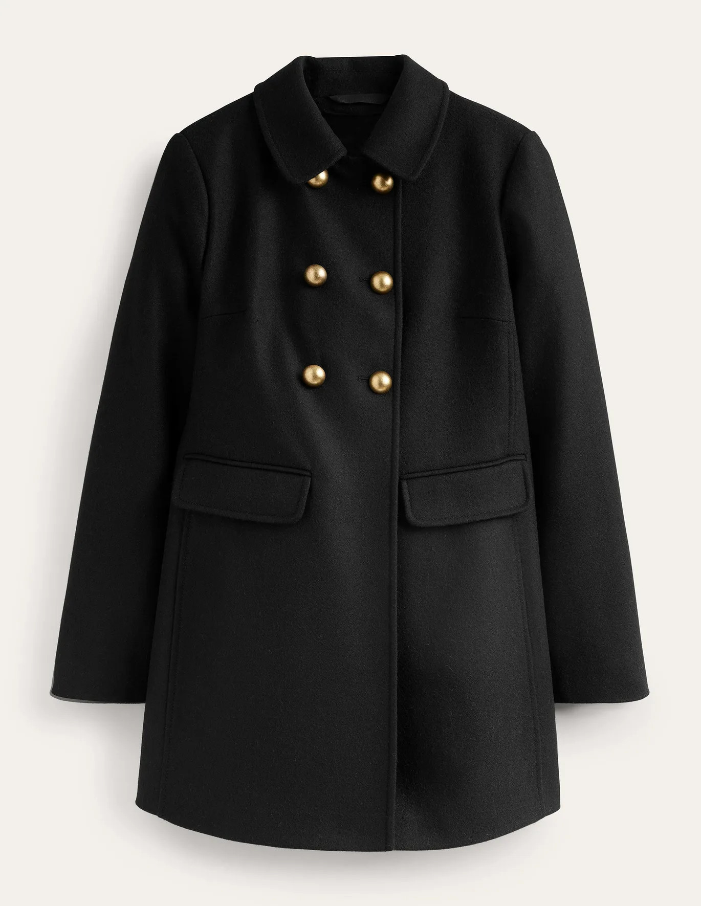 Double-Breasted Wool Coat | Boden (US)