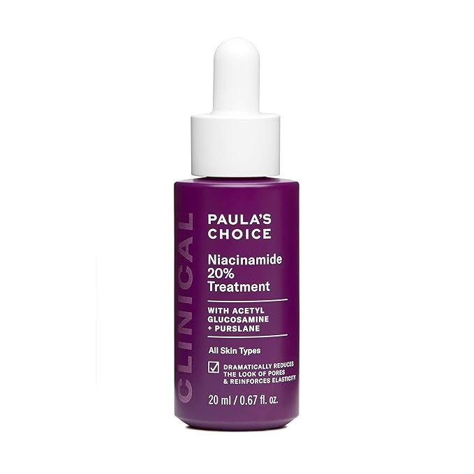 Paula's Choice CLINICAL 20% Niacinamide Vitamin B3 Concentrated Serum, Anti-Aging Treatment for D... | Amazon (US)