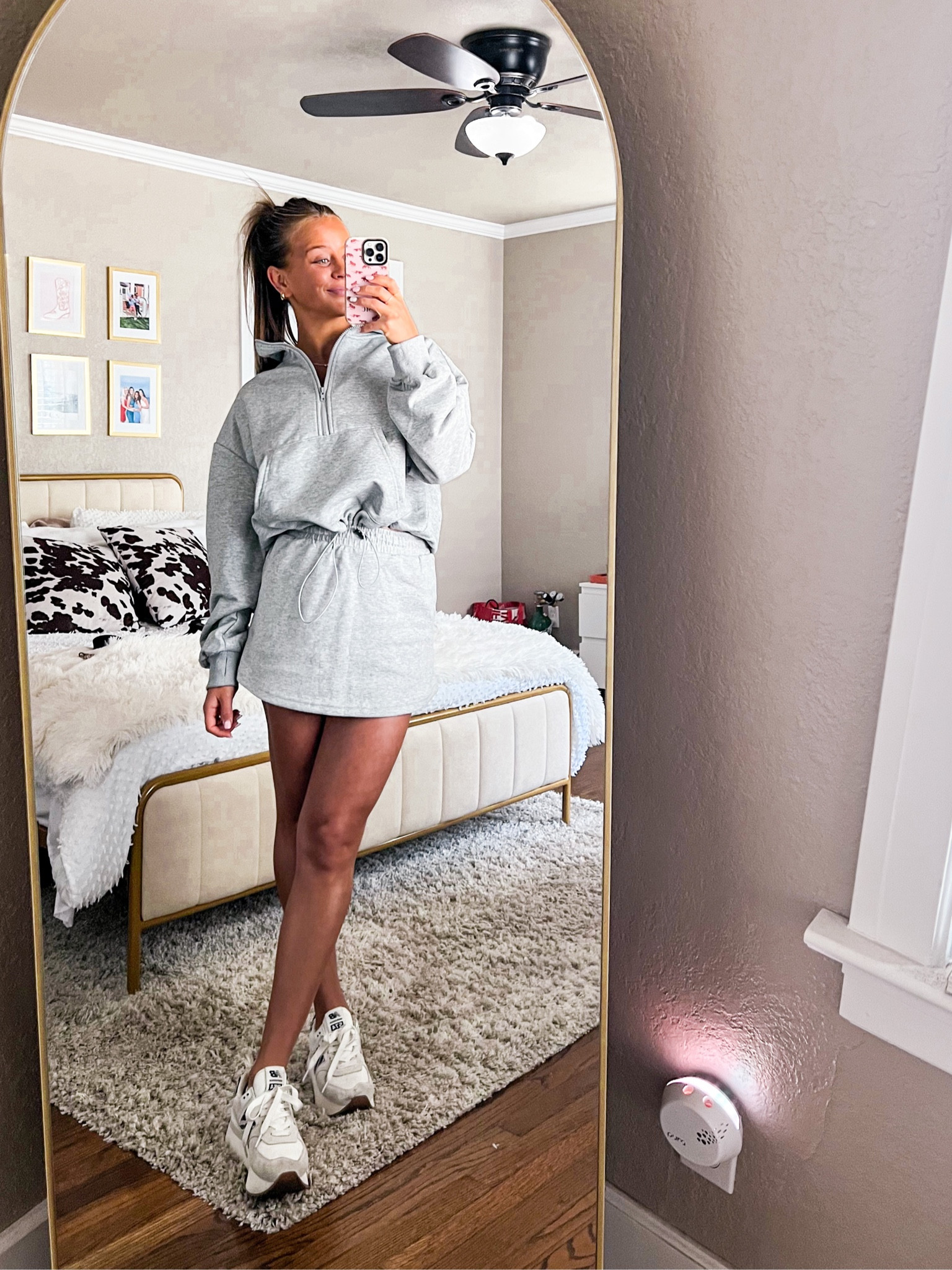 Fun but dressier sweat suit outfit! // casual wear // daily wear // athleisure

#LTKfitness #LTKFind #LTKunder50