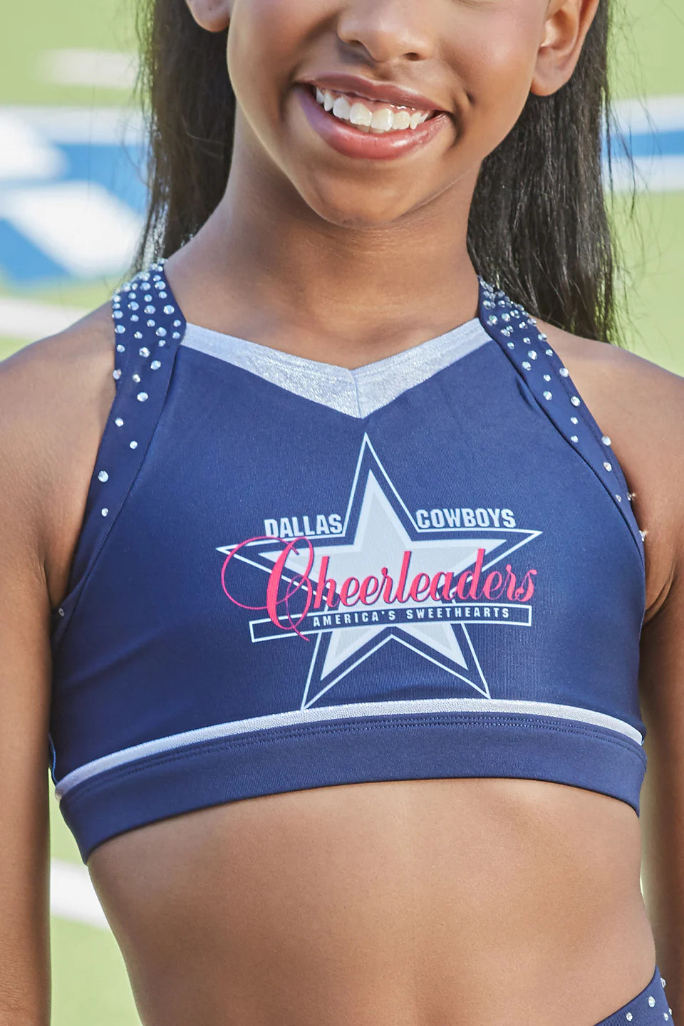 DCC Practice Sports Bra in Navy | Rebel Athletic