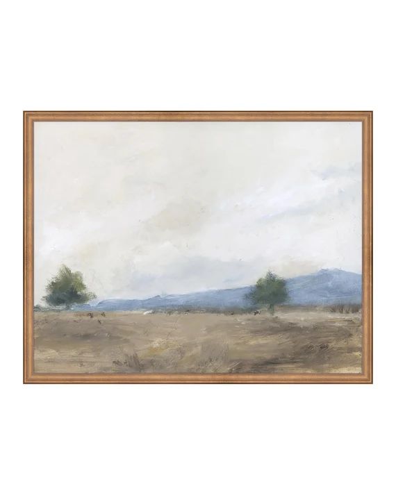 California Ranch. Landscape Painting Print. Art Landscape | Etsy | Etsy (US)