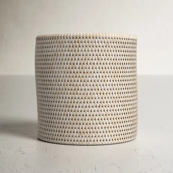 Rael Wicker Open Trash Can - 1.74 Gallons | Wayfair North America