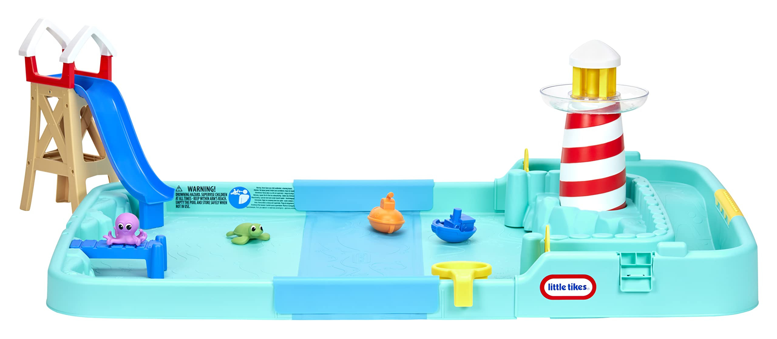 Little Tikes Splash Beach Water Table Splash Pad for Kids, Boys, Girls Ages 2+ Years | Amazon (US)