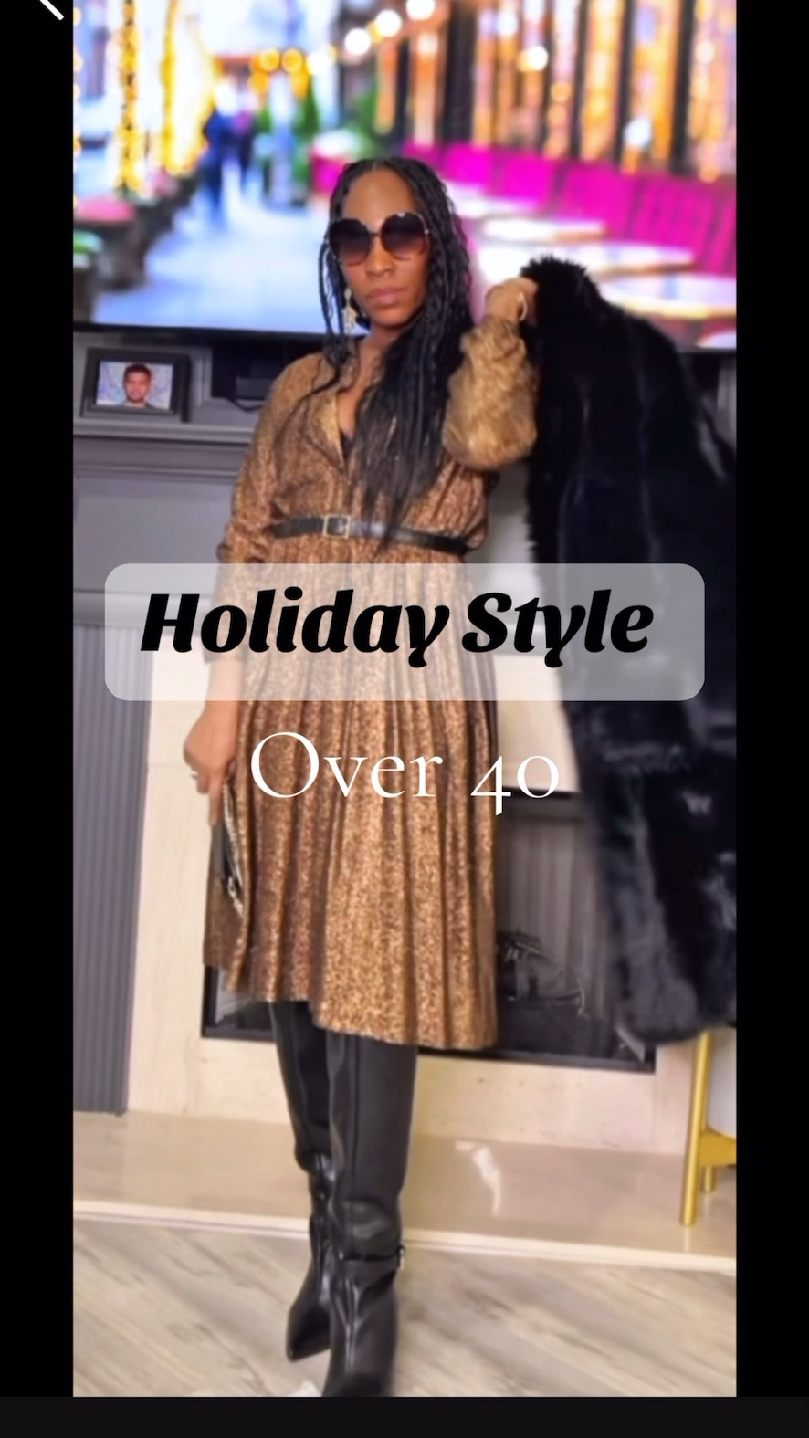 Holiday style with some vintage glam ✨ Metallics was the theme

#LTKSeasonal #LTKHoliday #LTKOver40