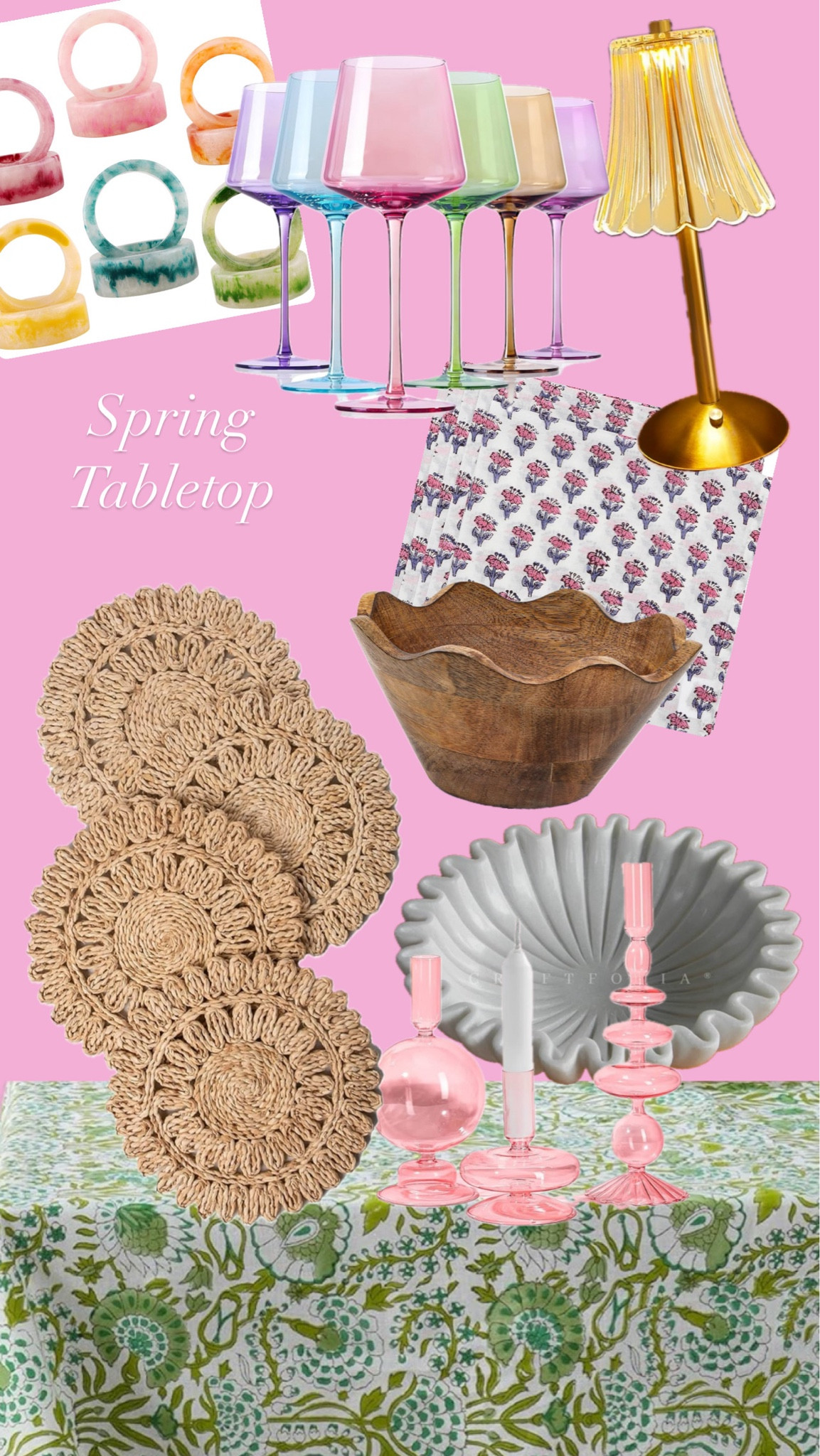 Spring tabletop inspiration 💗🌸💕

#LTKhome #LTKSeasonal