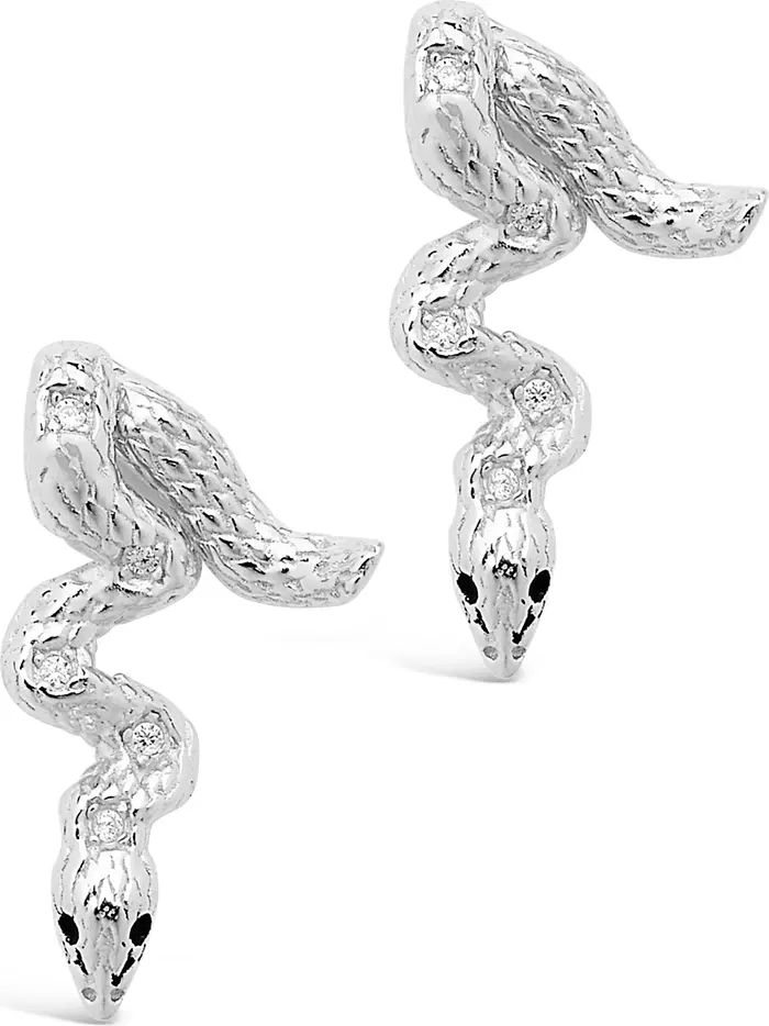 Sterling Silver Snake Earrings | Nordstrom